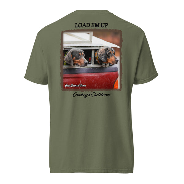 Load Em Up Truck Box Hunting Shirt Moss