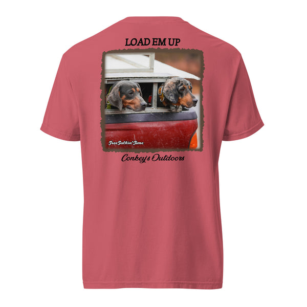 Load Em Up Truck Box Hunting Shirt Watermelon