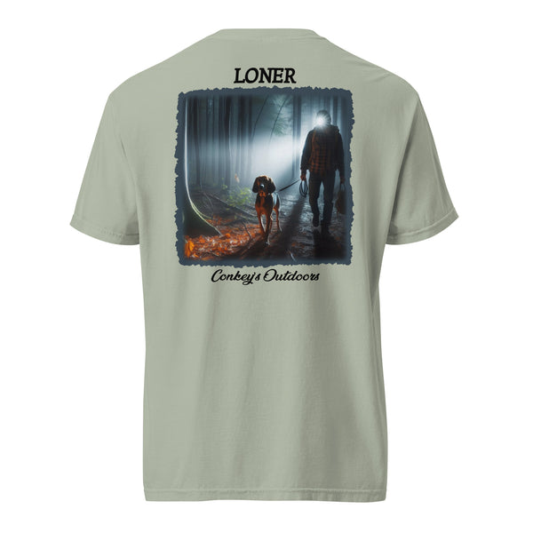 Loner Night Hunting Coonhound Shirt Bay