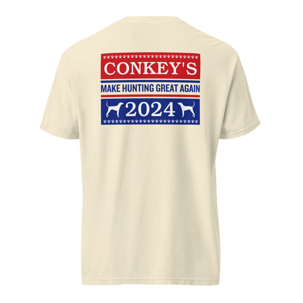 Make Hunting Great Again Coonhound Shirt ivory