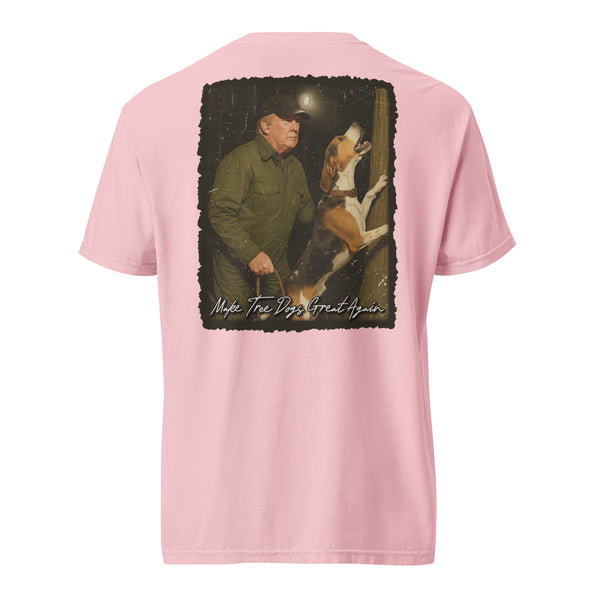 Make Tree Dogs Great Again Coonhound Shirt Blossom
