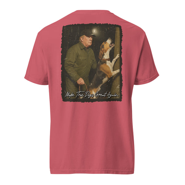 Make Tree Dogs Great Again Coonhound Shirt Watermelon
