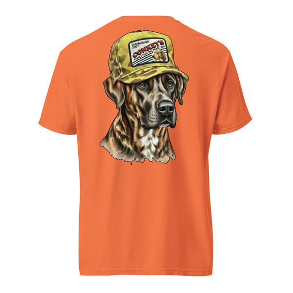 Mountain Cur Tradition Coonhound Shirt Burnt Orange