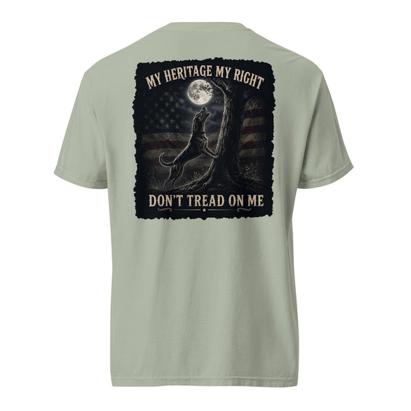 My Heritage My Right Coonhound Shirt Bay
