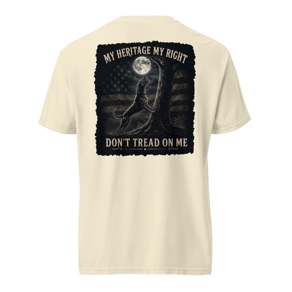 My Heritage My Right Coonhound Shirt Ivory
