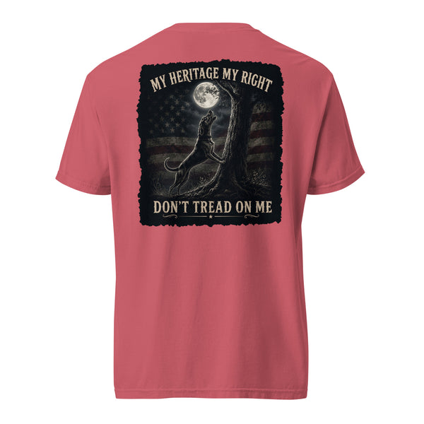 My Heritage My Right Coonhound Shirt Watermelon
