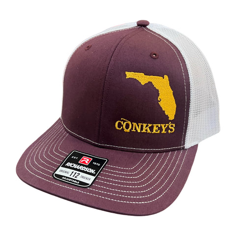 Conkey's Seminoles - Richardson 112 Hat (Red/White/Black)