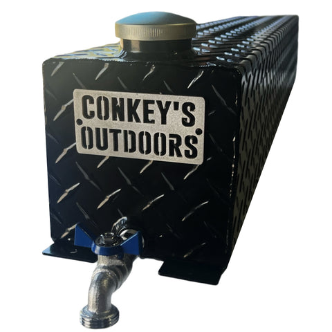 Conkey's Black Powder Coated 5.5 Gallon Water Tank for Dog Box (36 Inch)