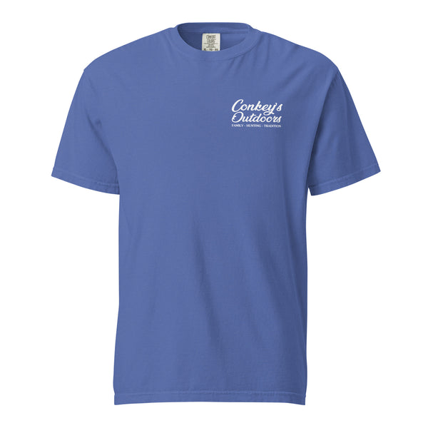 No More Leash Lock Hunting Shirt Mystic Blue Front
