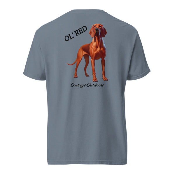 Ol' Red Redbone Coonhound Shirt Blue Jean