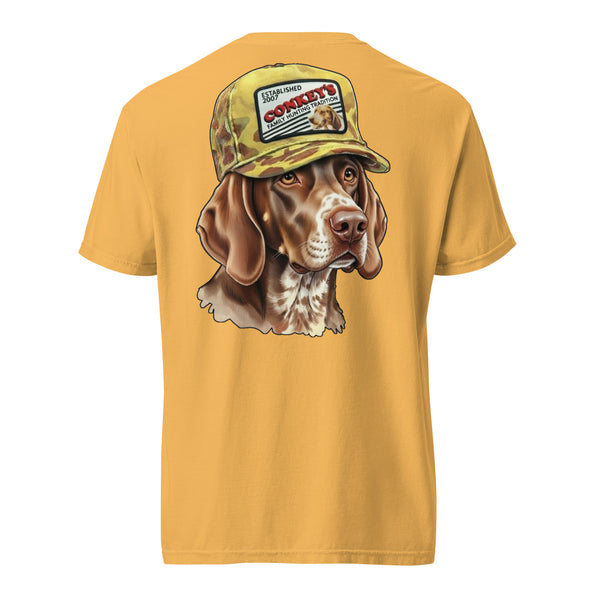 Pointer Tradition Bird Dog Shirt Mustard 
