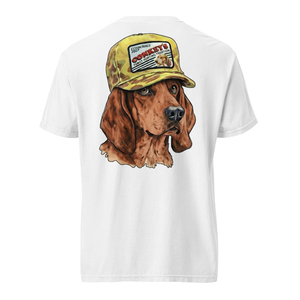 Redbone Tradition Coonhound Shirt White