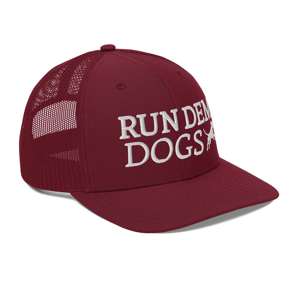 Run Dem Dogs Hat Cardinal Side