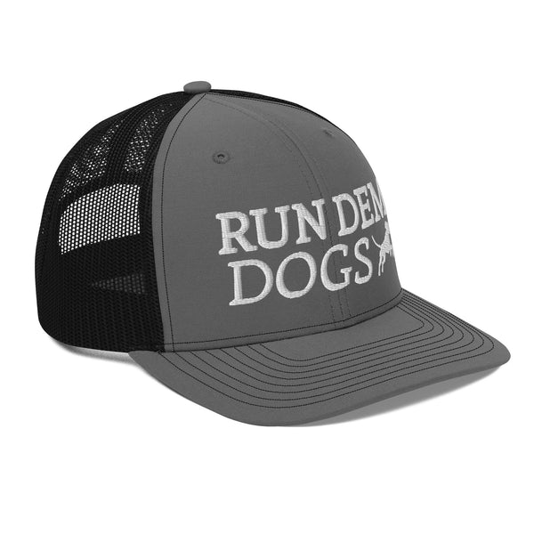 Run Dem Dogs Hat Charcoal/Black Side