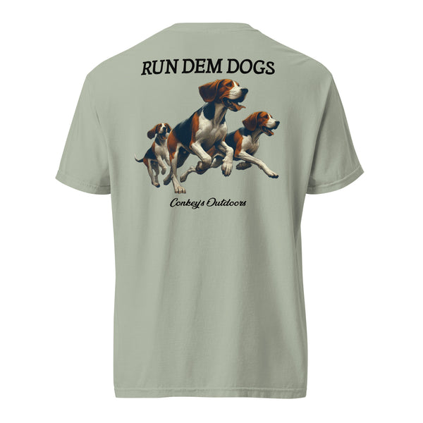 Run Dem Dogs Hunting Hound Shirt Bay