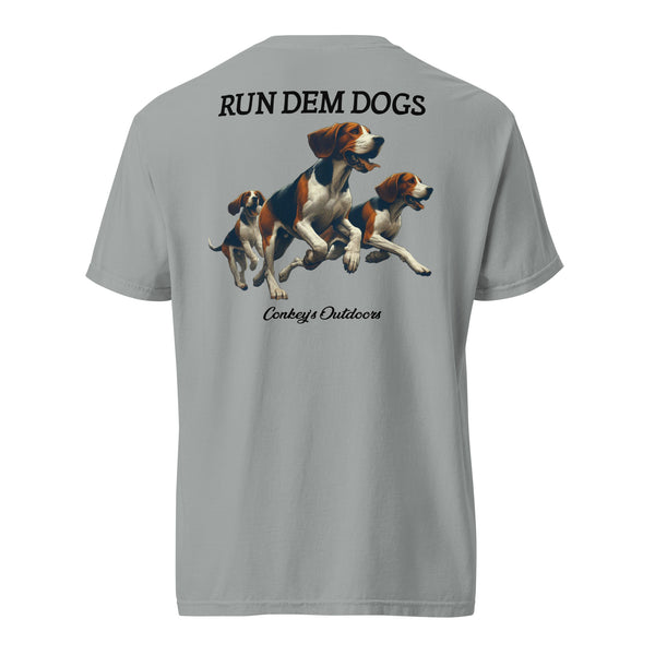 Run Dem Dogs Hunting Hound Shirt Granite