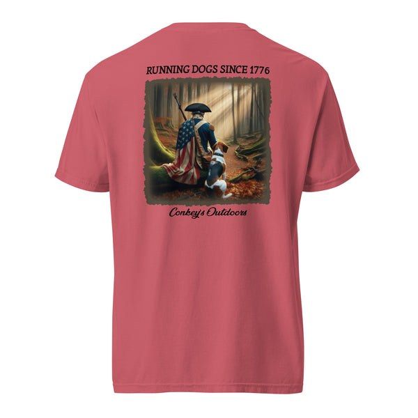 Running Dogs Since 1776 Patriotic Shirt Watermelon
