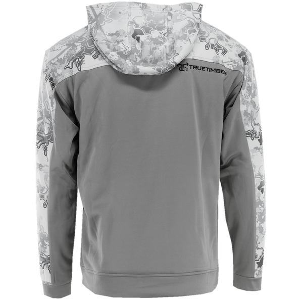 Performance Fleece Hoodie - Drizzle/Viper Snow