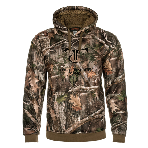 High Pile Fleece Hoodie with TrueTimber logo- Kanati