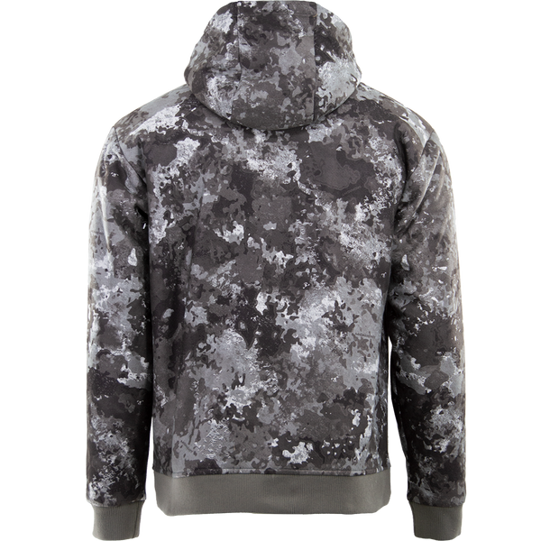 High Pile Fleece Hoodie with TrueTimber logo- Midnight Camo