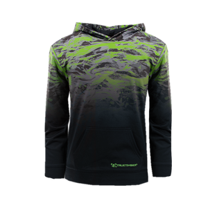 Youth DropShot Gradient Hoodie - Caiman Flash/Black