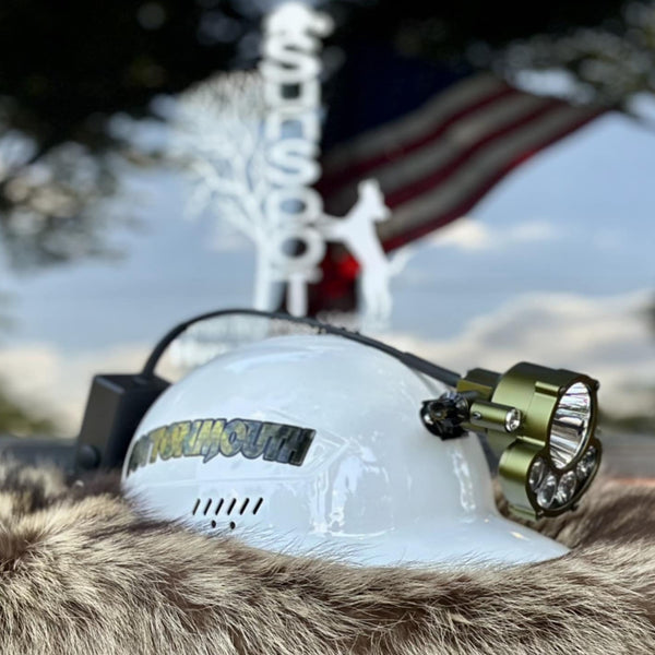 Sunspot Cottonmouth White Bump Cap

