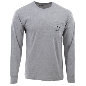 TTC LS Pocket Tee - Heather Gray