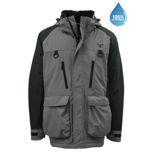Waterproof IceStalker Parka - Cool Gray / Jet Black