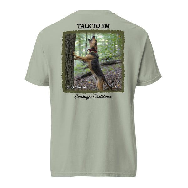Talk To Em Treeing Coonhound Shirt Bay
