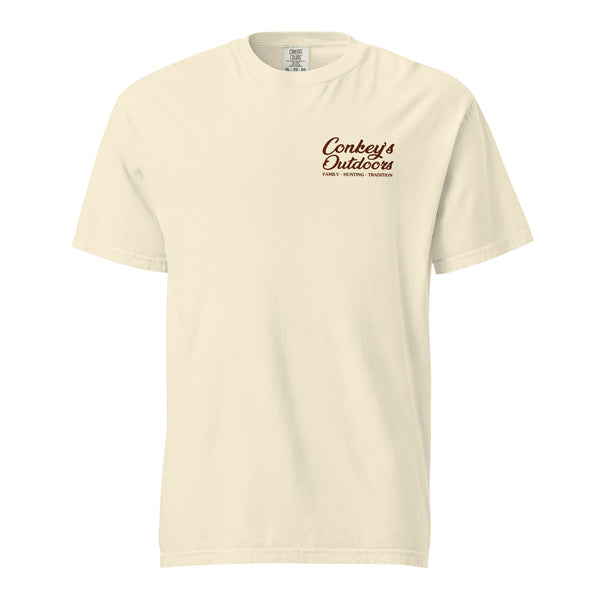 The Hunting Store Coonhound Shirt Ivory Front