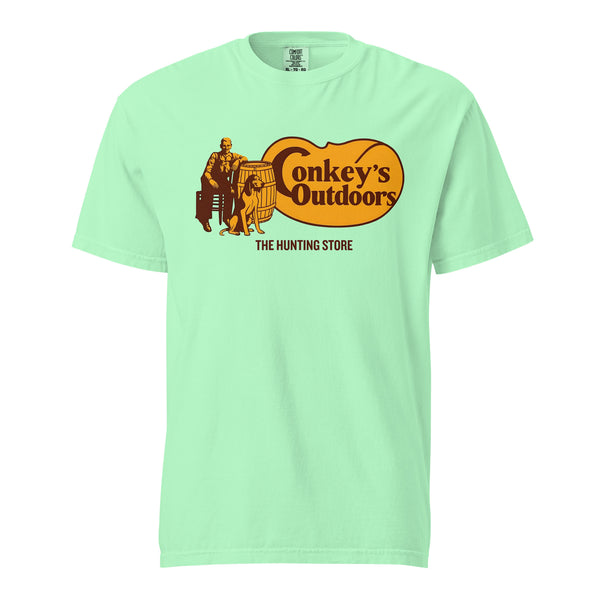 The Hunting Store Front Logo Coonhound Shirt Island Reef