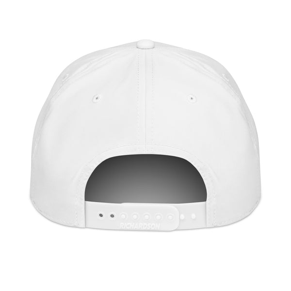 The Hunting Store Vintage Logo Rope Hat White/Black Back