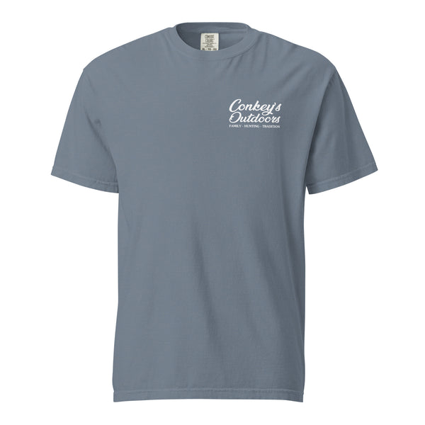 The Sound of Tradition Coonhound Shirt Blue Jean Front
