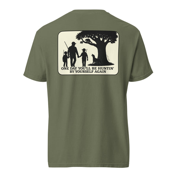 Together in the Woods Coonhound Hunting Shirt Moss