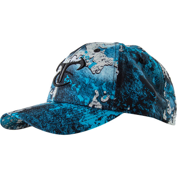 Rift/Jet Black Performance Logo Cap