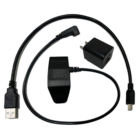 Garmin Full Size TT15 Collar Charging Bundle (Clip/Cable/Wall Plug)