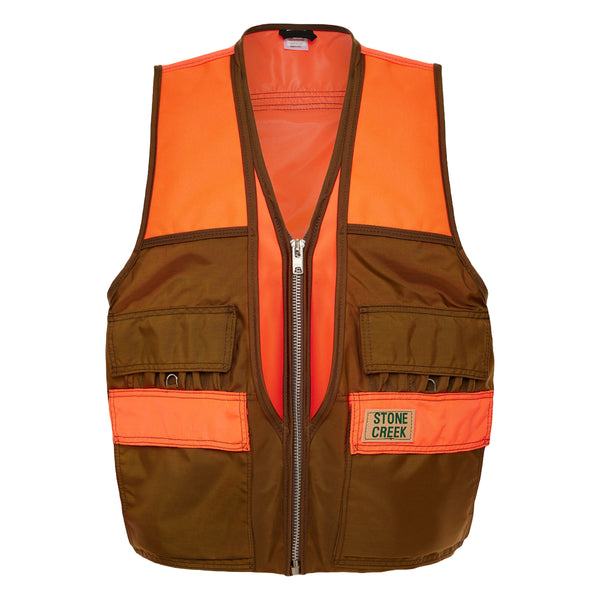Stone Creek Front Loading Pro Vest (Orange or Brown)
