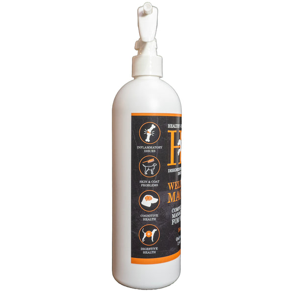 Healthy Hunting Hounds Well-Oiled Machine Spray (16oz Bottle)