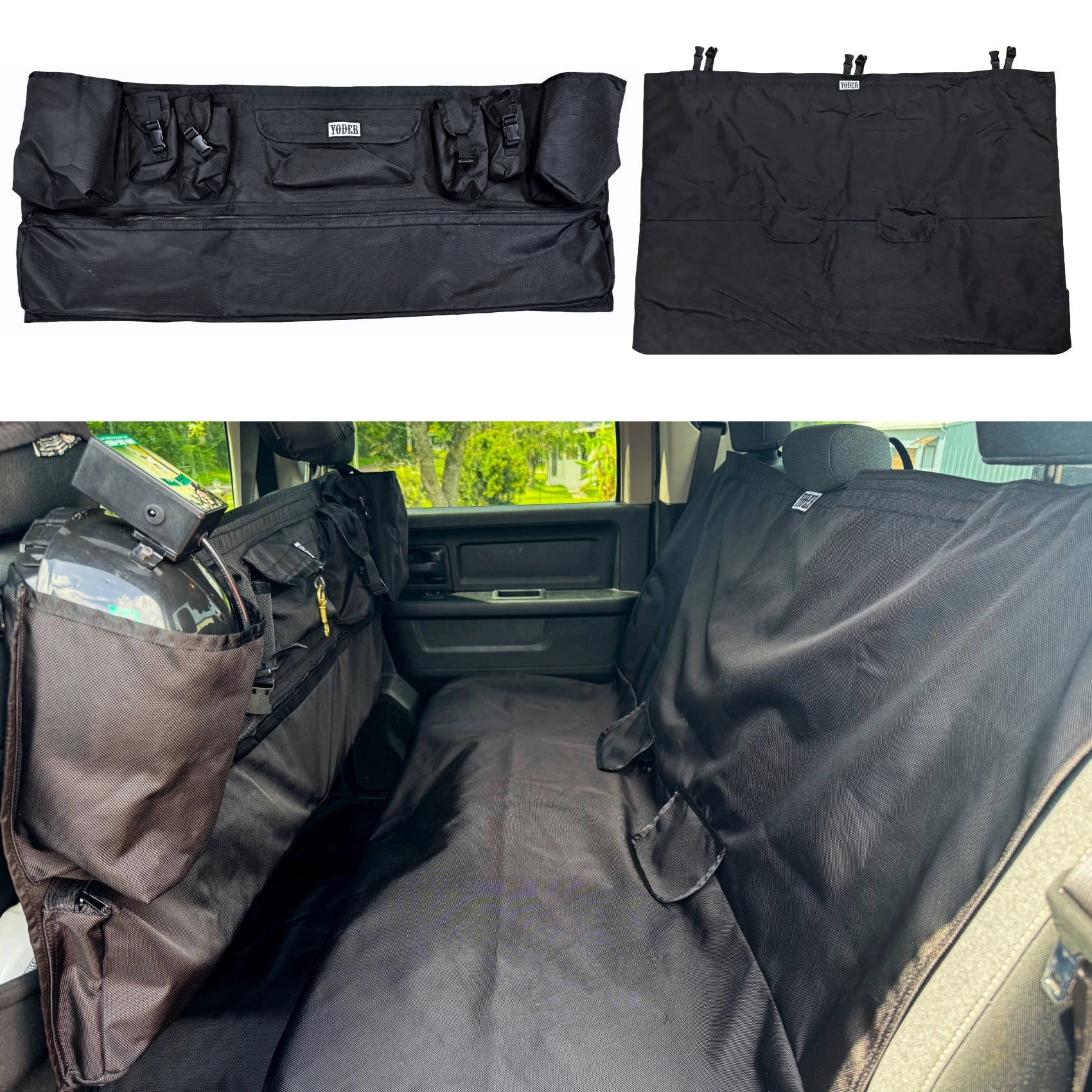 evenflo deluxe backseat organizer Yoder Backseat Bundle (Organizer & Seat Cover) – Conkey's Outdoors