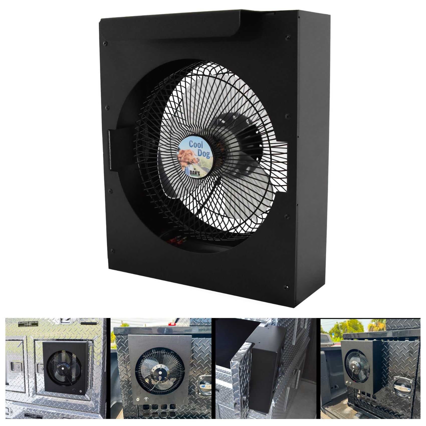 Cool Dog - Dog Box Fan