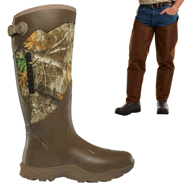Lacrosse Alpha Agility Boot with Dan's Chaps