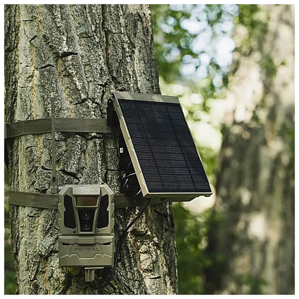 Tactacam - Reveal Solar Panel R5 with Built-In Battery