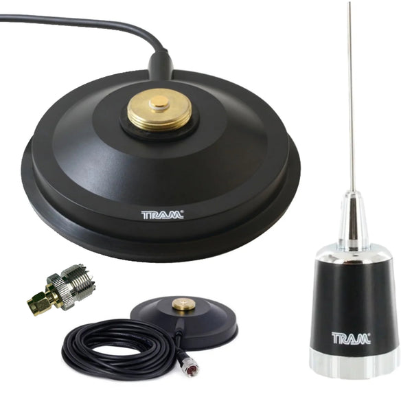 Tram Model 1265R 5" Magnet with Rubber Boot NMO Mounting