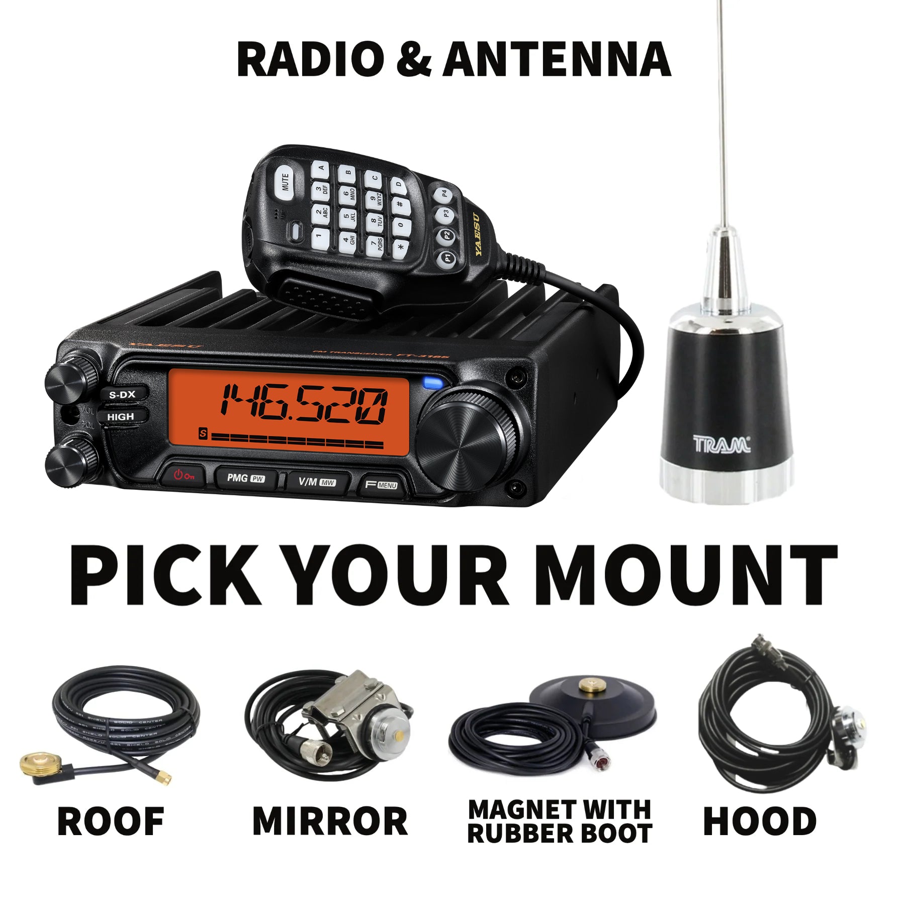 YAESU FT-51 3台 KENWOOD TH-78 YAESU FT3185RASP [FT3185RASP] - $239.95 : R&L Electronics