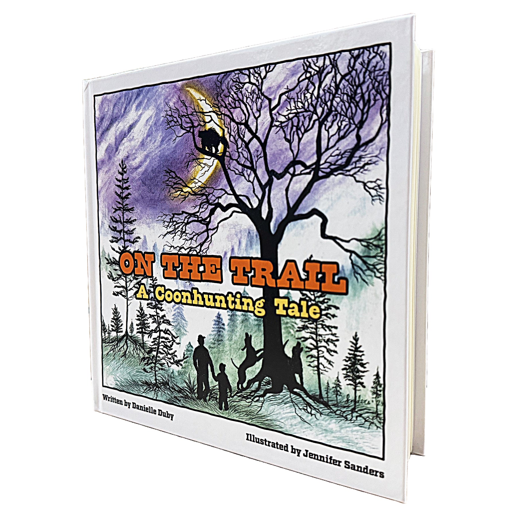 On The Trail - A Coonhunting Tale Children's Book