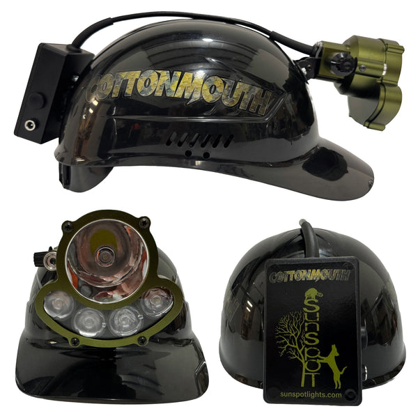 Custom Sunspot Cottonmouth (Amber Light & Bump Cap Option)