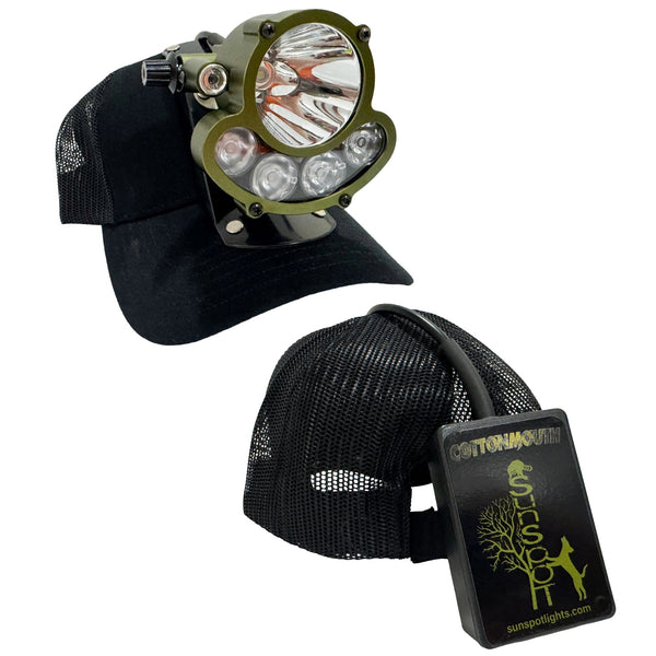 Custom Sunspot Cottonmouth (Amber Light & Bump Cap Option)