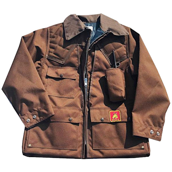 Mule Original Briarproof Front Load Game Coat - Brown