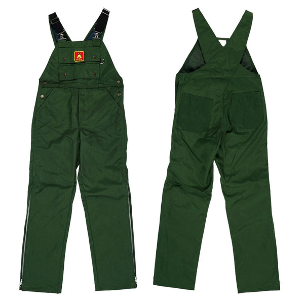 Mule Original Waterproof Bibs - Waterproof Lined - Green