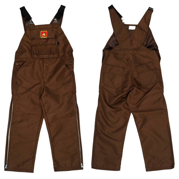 Mule Original Plain Bibs - No Liner - Brown